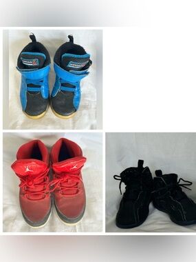Lot Bundle Nike Air Jordan Toddler basketball sneakers